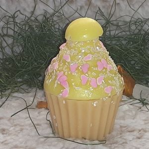 Organic Lemon Cupcake soap handmade